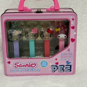 Sanrio Hello Kitty & My Melody PEZ Dispensers - Vintage No candy included